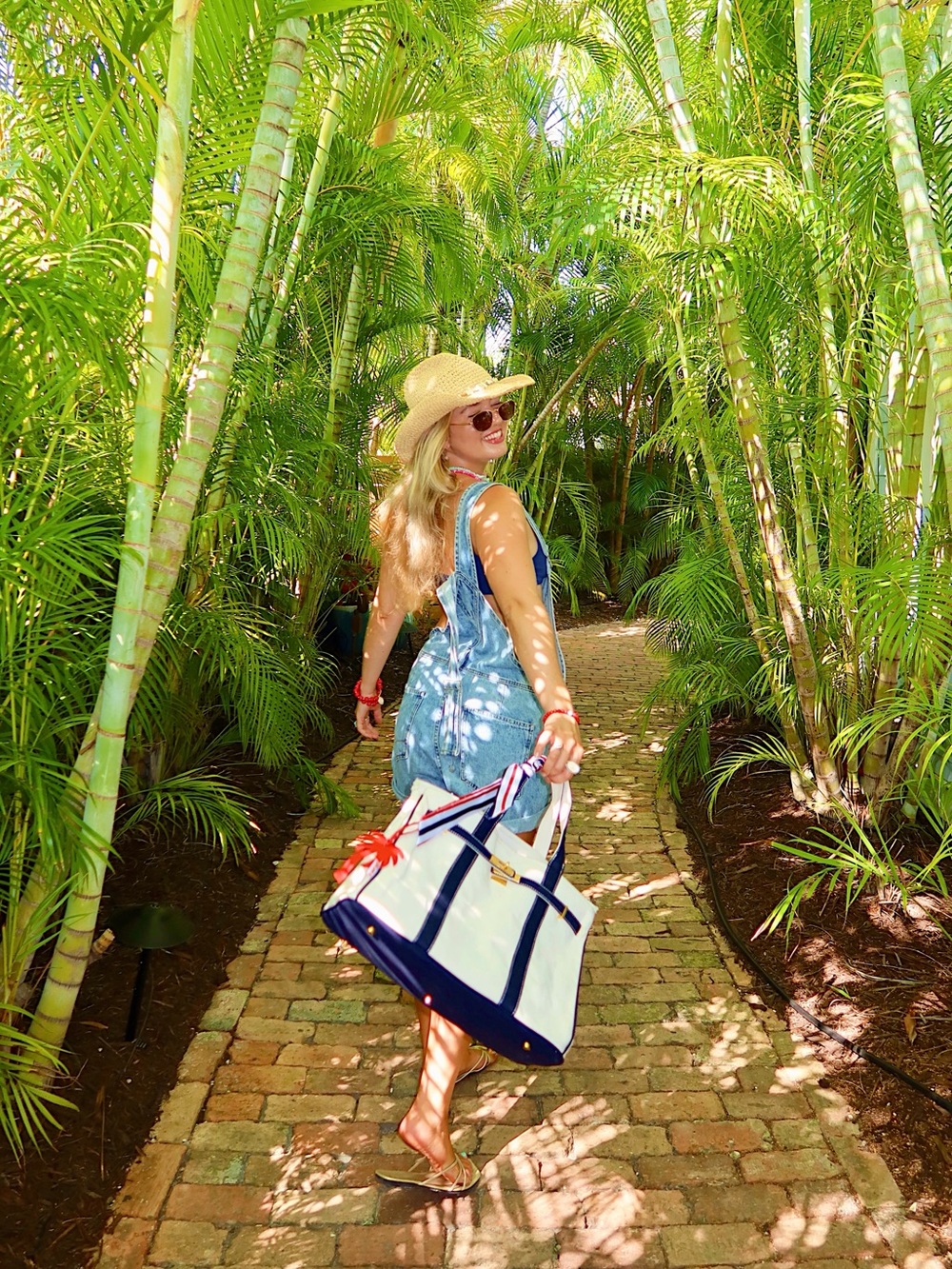 Boatkin Bag, FREE 4-Piece Styling Kit, Structured Canvas Boat Tote, NAVY BLUE